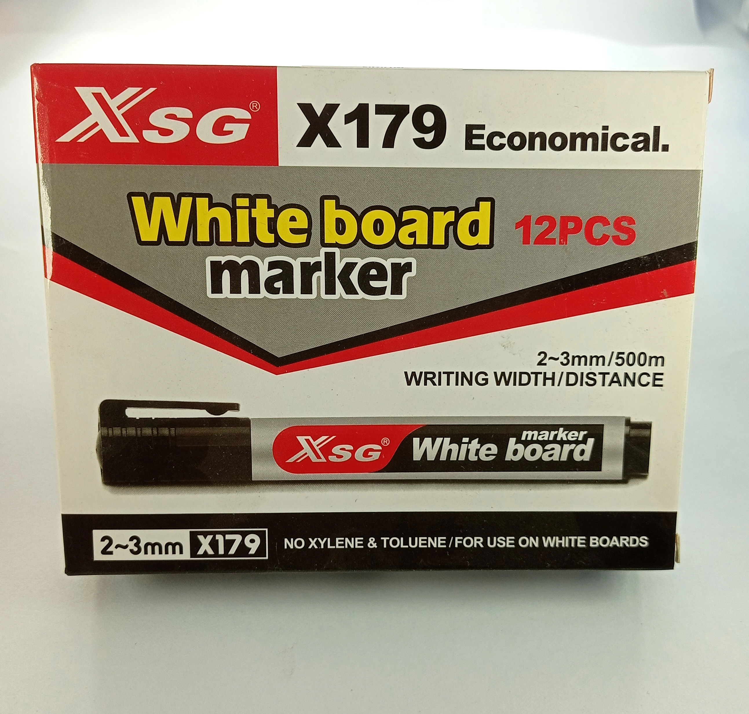 XSG White board Marker X179 (Pack Of 12pcs)